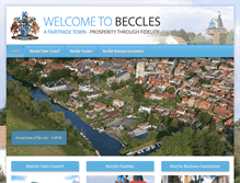 Tablet Screenshot of beccles.info